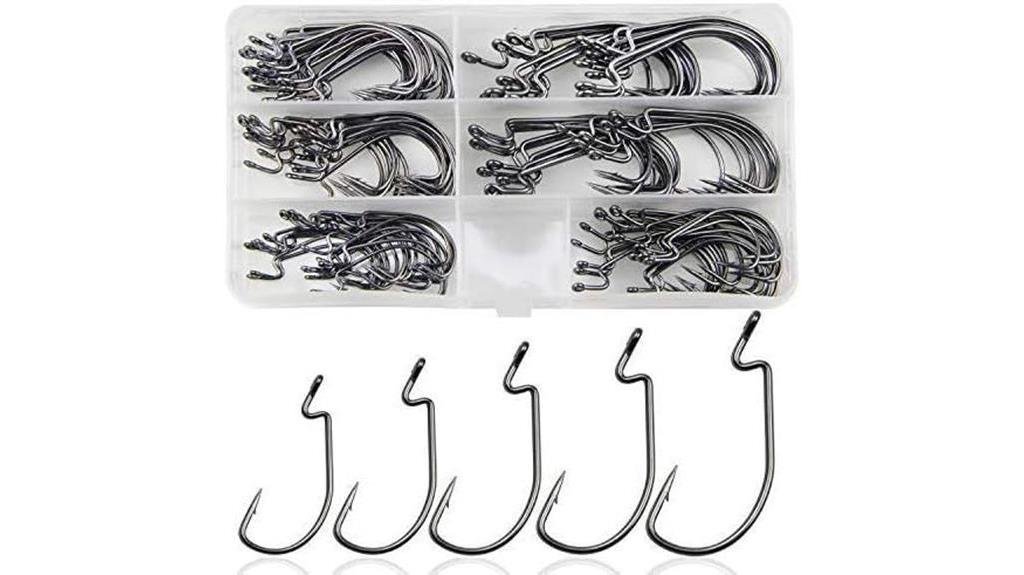 bass fishing hook set