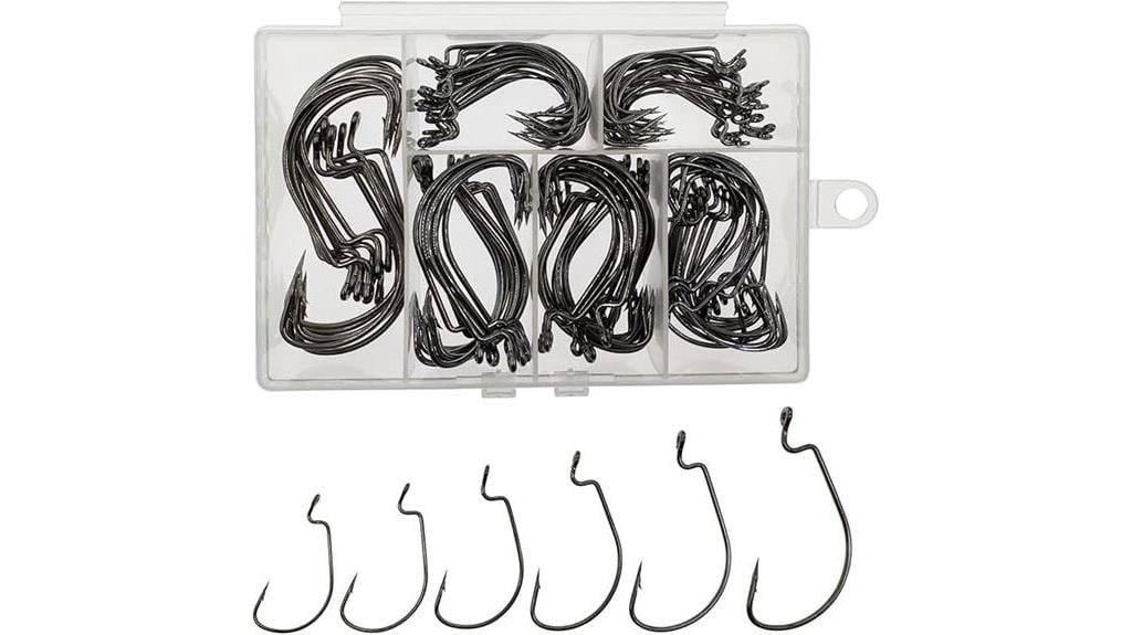 bass fishing worm hooks