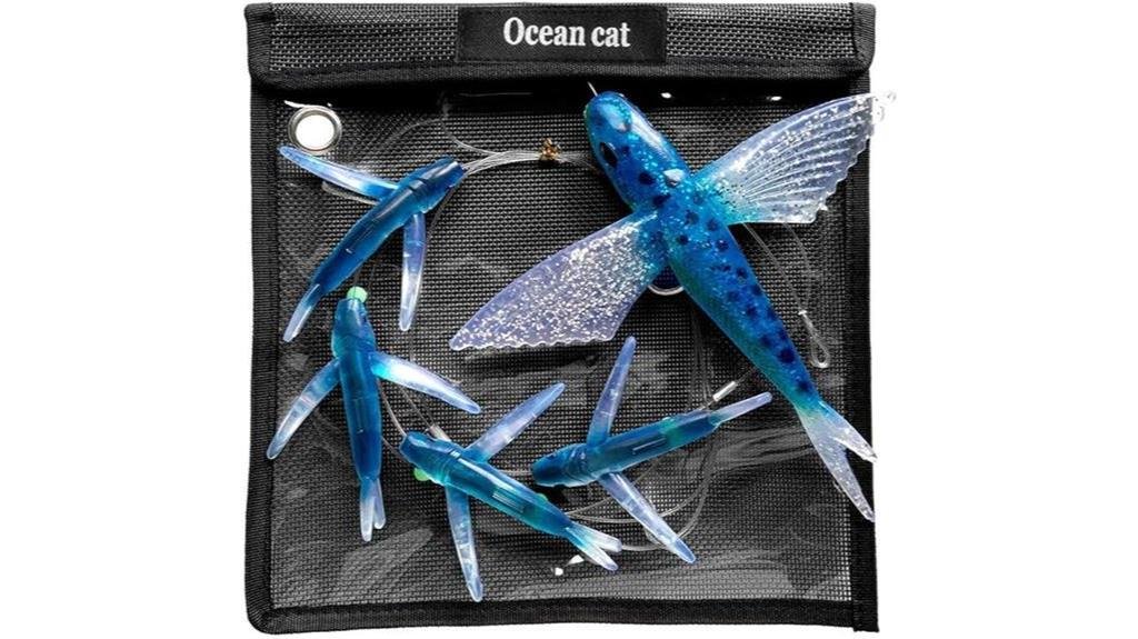 blue fly fish lures