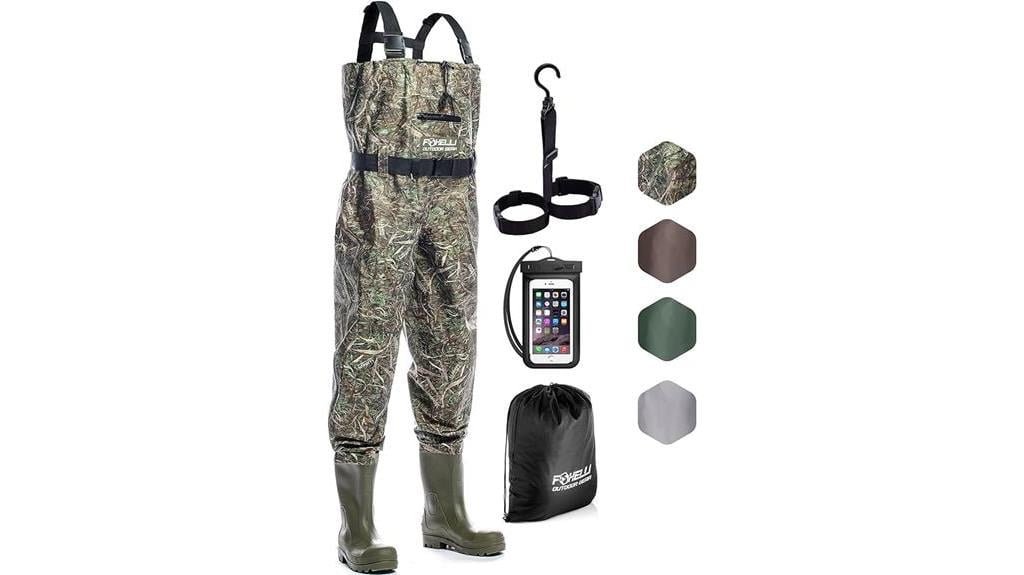 durable foxelli chest waders