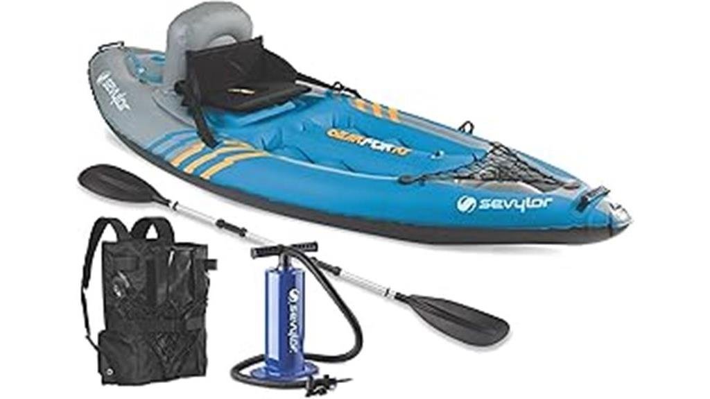 inflatable kayak for adventures