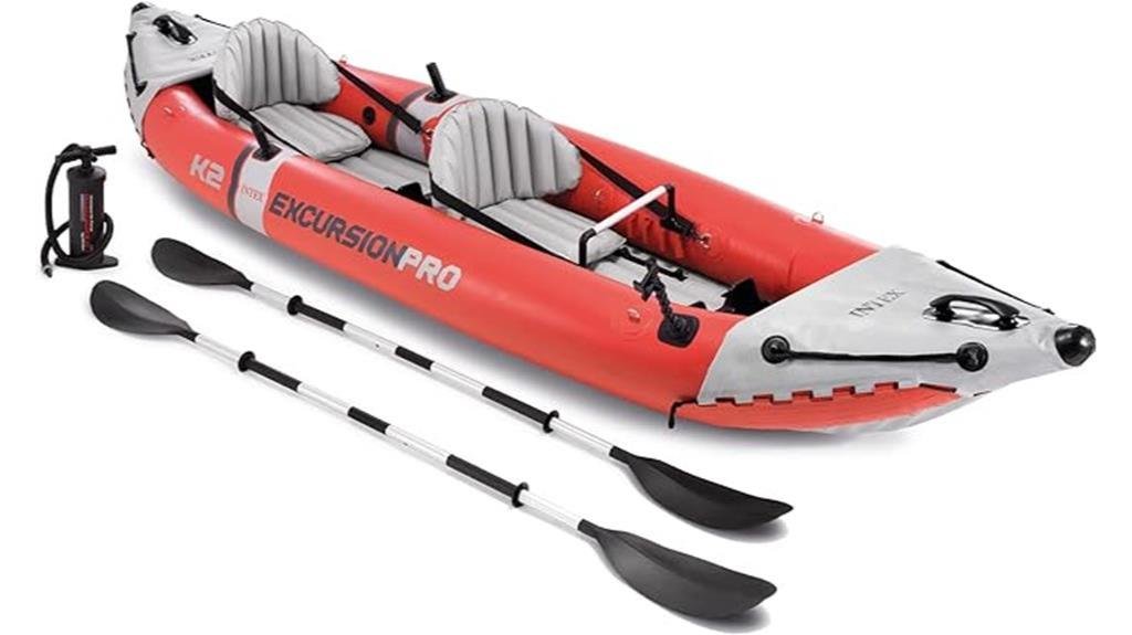 inflatable kayak for excursions