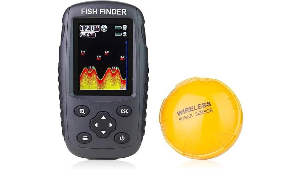 portable rechargeable fish finder