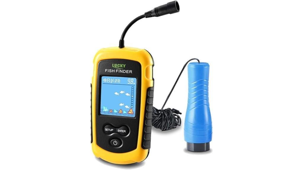 portable underwater fish finder