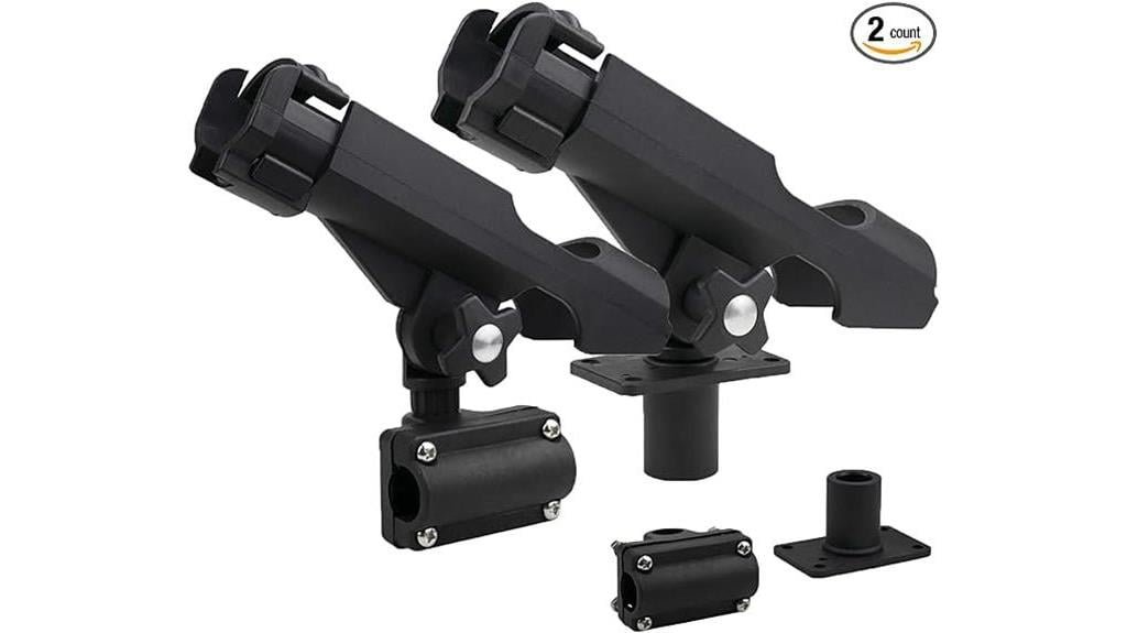 adjustable powerlock rod holder