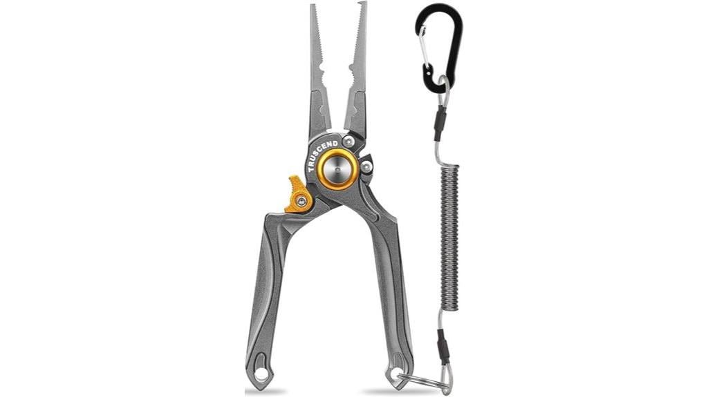 lockable fishing pliers tool